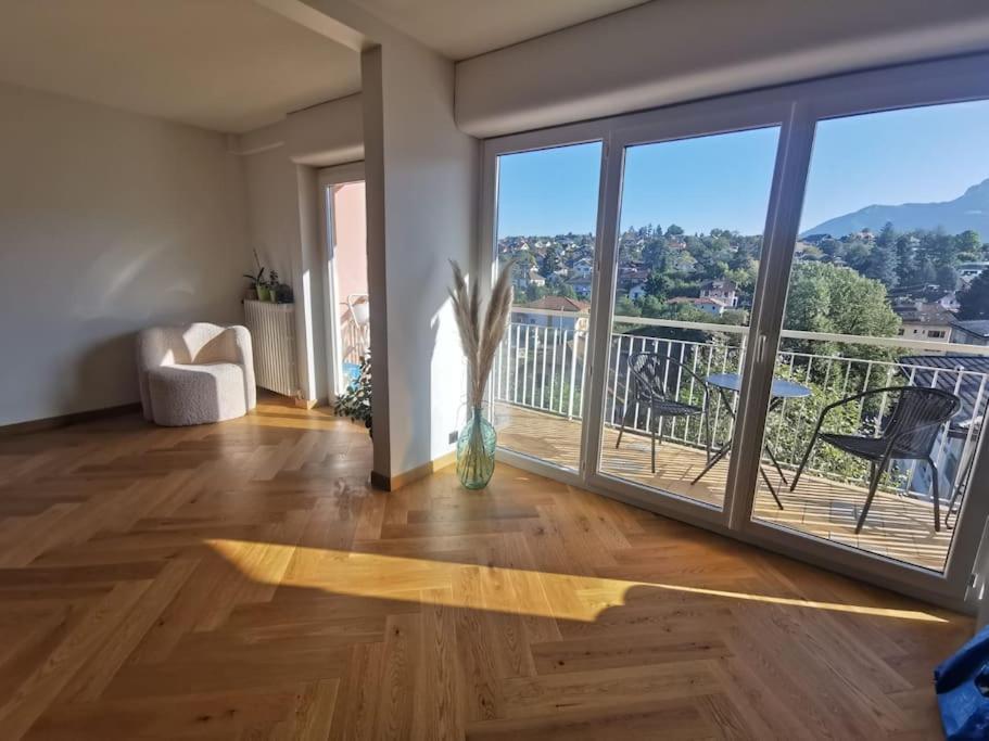 Le Parmelan - Grand Appartement Familial Avec Vue Sur La Montagne Annecy Dış mekan fotoğraf